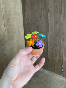 Tiny Potted Flowers