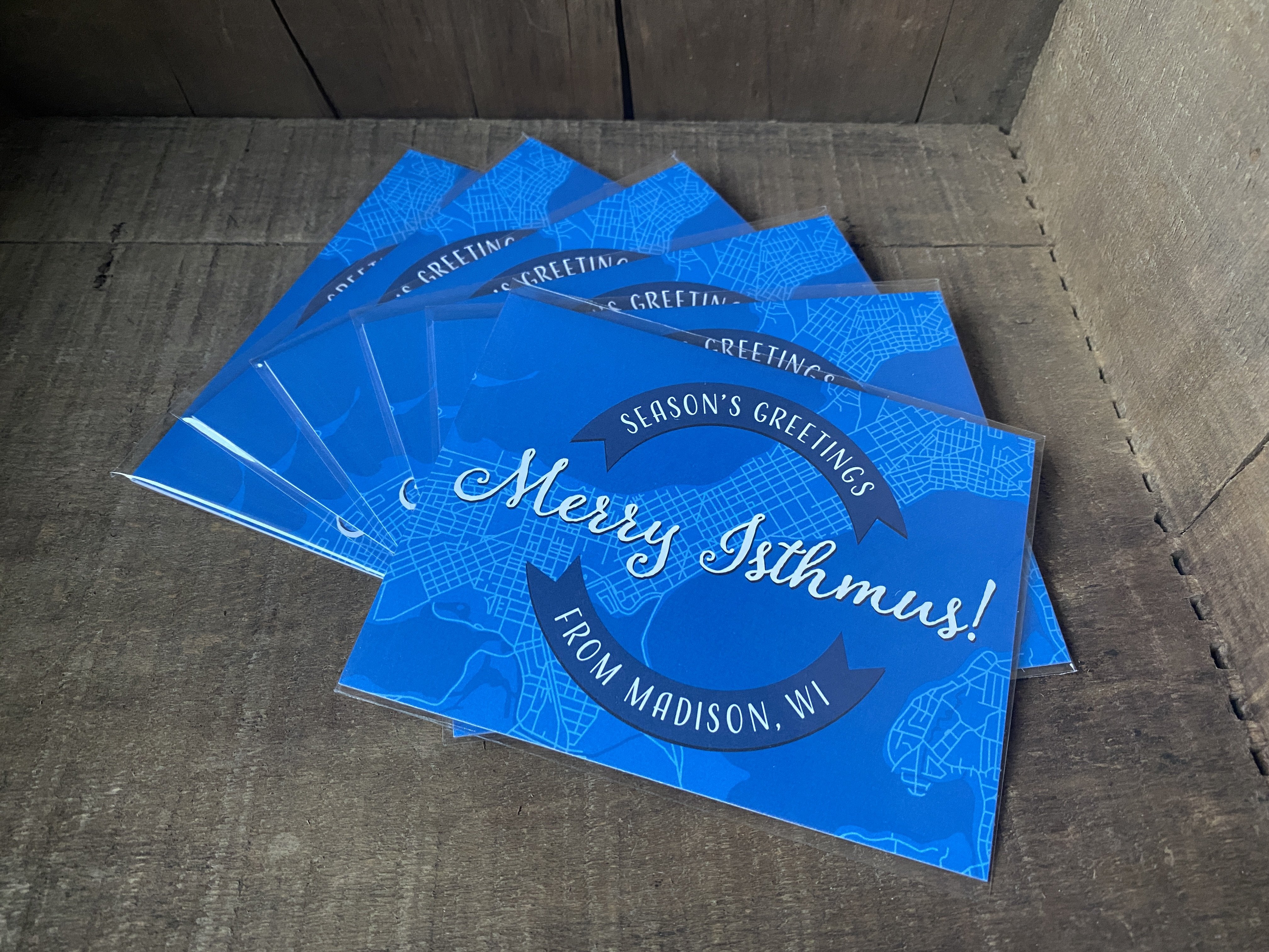 Set of 6 Merry Isthmus! Cards