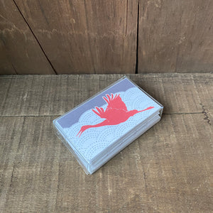 Set of 8 mini cards - Sandhill Crane